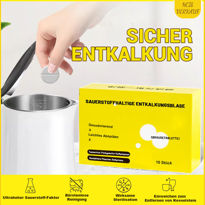 Sauerstoff-Entkalkung Brausetabletten