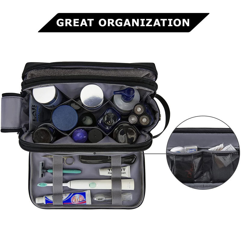 Large Capacity Twill Wash Bag Cosmetic bag