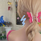 Double Layer Butterfly Hair Clips