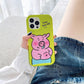 Pink Piggy Swivel Snot Phone Case