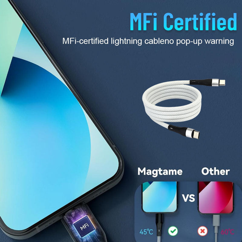 Magnetic Absorption Nanodata Cable
