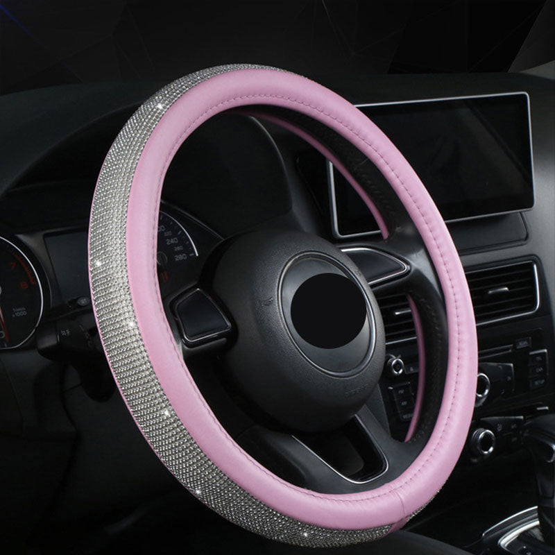 Diamond Car Steering Wheel Cover