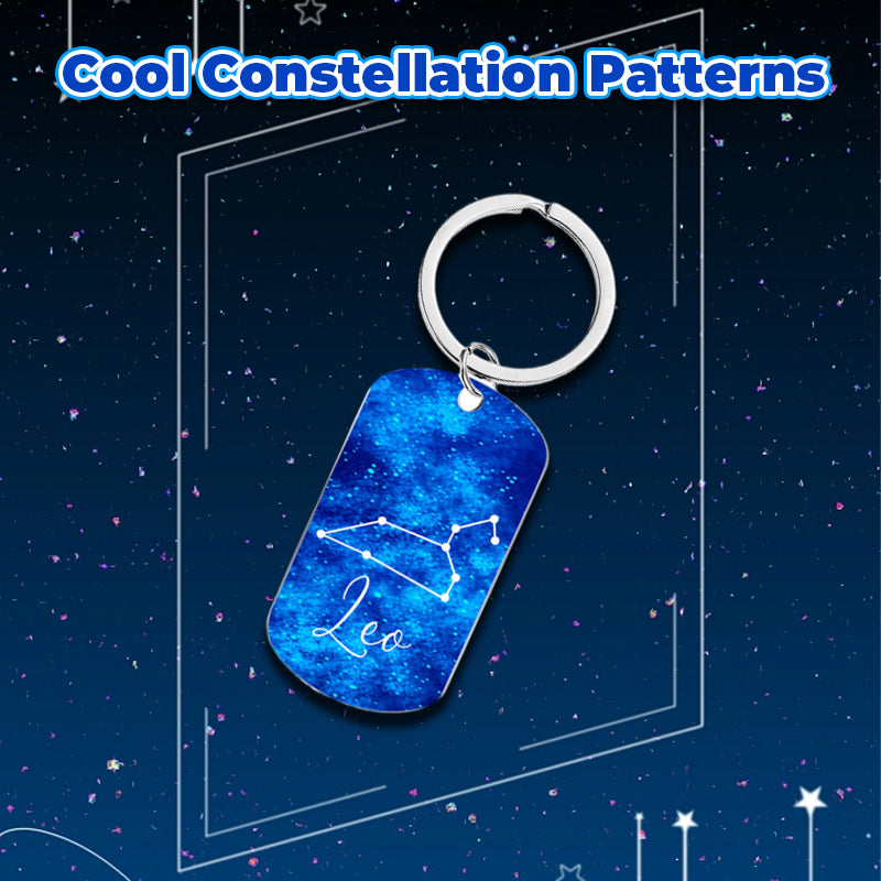 Zodiac Sign Keychain