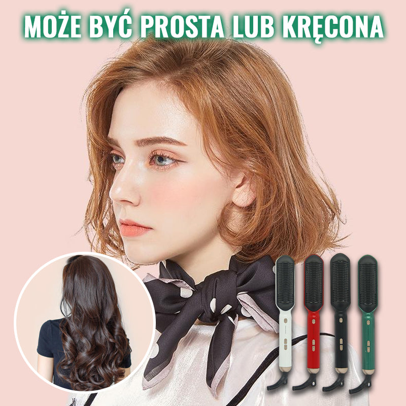Prosty Grzebień Prostujący Włosy Do Kręconych Włosów/Ionizing Hair Straightening Comb