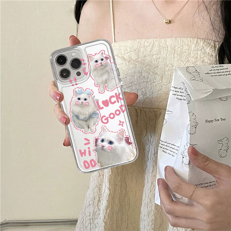 Shy Cat Mobile Phone Case