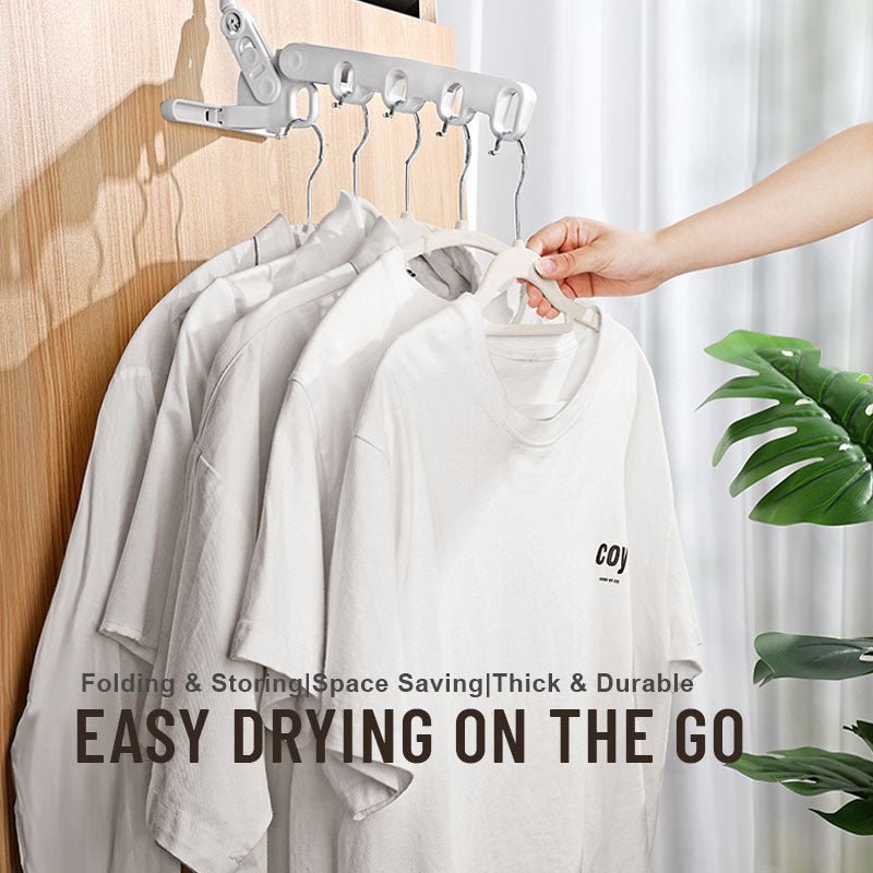 Multifunctional Five-Hole Clothes Rack