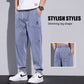 Men'S Summer Thin Casual Beamed Jeans