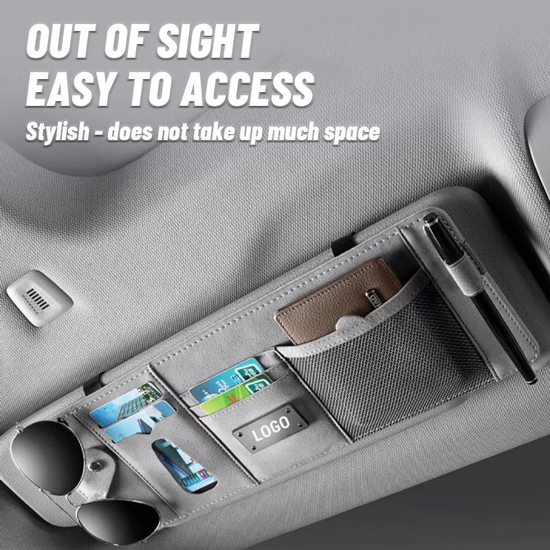 Car Sun Visor Storage Bag