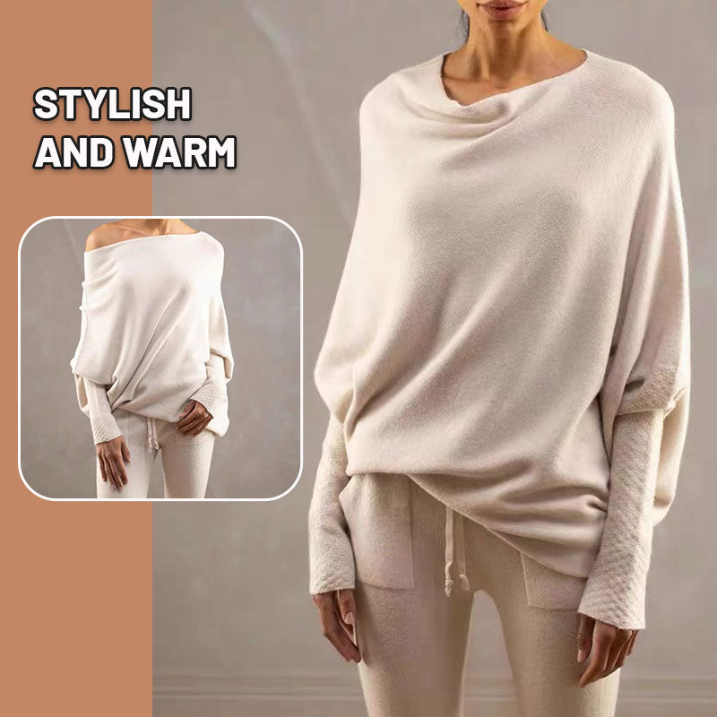 2023 Women’s Round Neck Long Sleeve Sweater