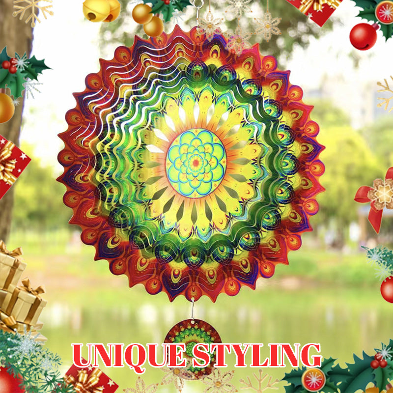 Bohemian Style 3d Wind Swirling Wind Chime