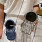 Astronaut Holder Messenger Chain Mirror Phone Case