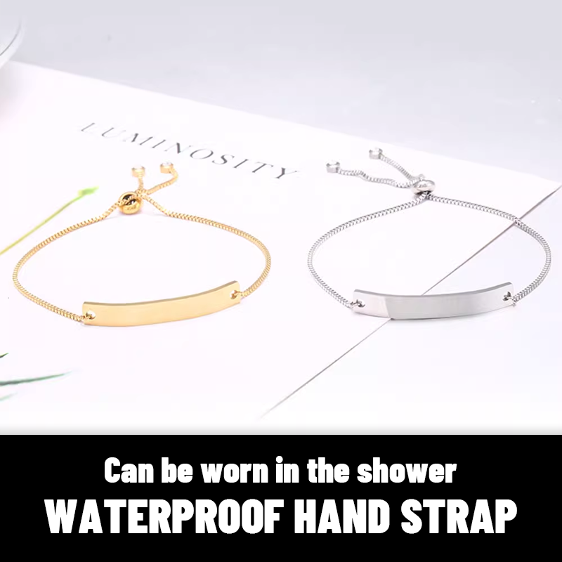 Stainless Steel Custom Slider Bracelet