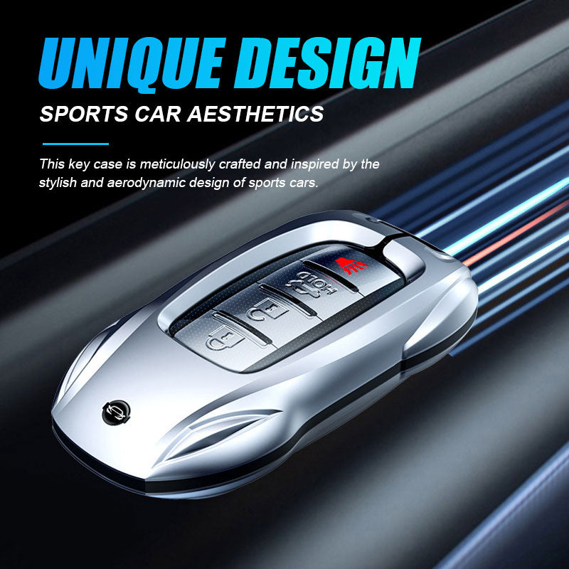 For Nissan Car Metal Sports Car Key Case