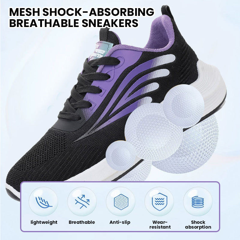 Mesh Shock-Absorbing Breathable Sneakers