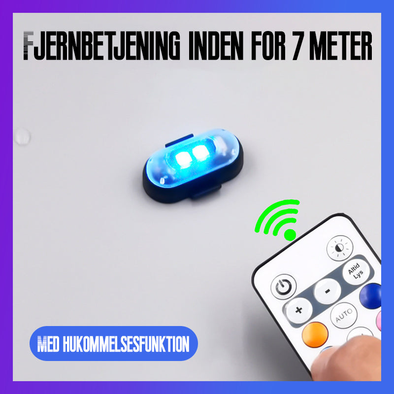 Bilfarve Blinkende Advarselslys