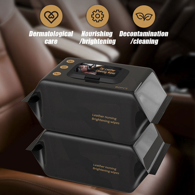 Car Leather Cleaning Wipes