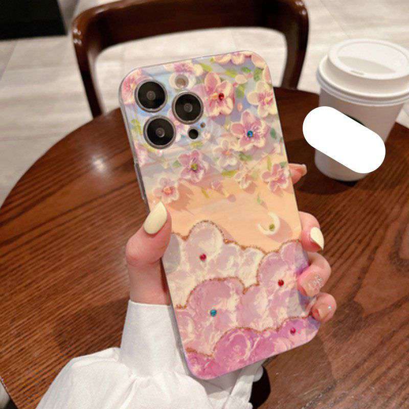 Blu-ray Epoxy Drilling Mobile Phone Case