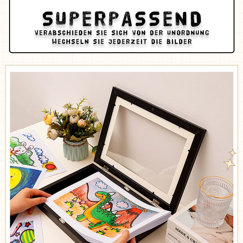 Diy Magnetischer Fotorahmen  /  DIY Magnetic Photo Frame