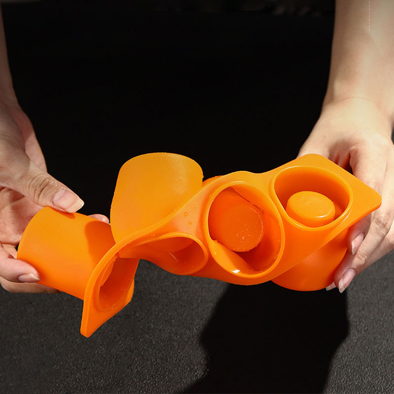 4 Holes Silicone Ice Cup Shape