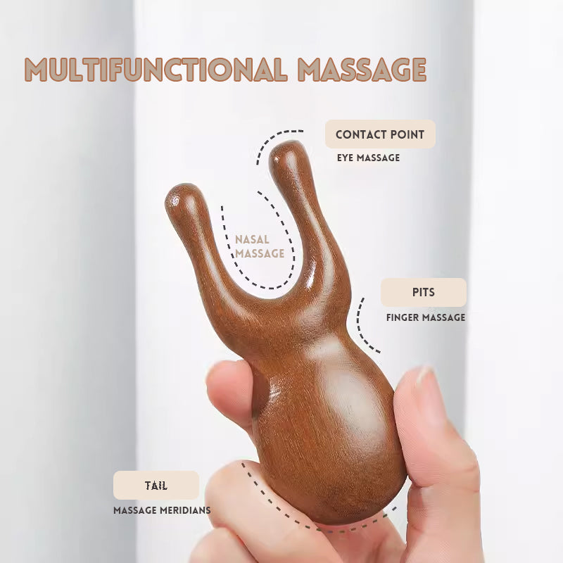 Frog Eye Sandalwood Massage Comb