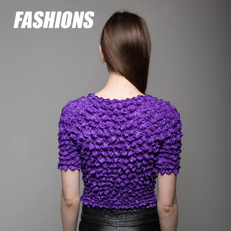 Variety Of Magic Crumpled Bubble Shirt