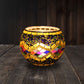 Mosaic Glass Candle Holder