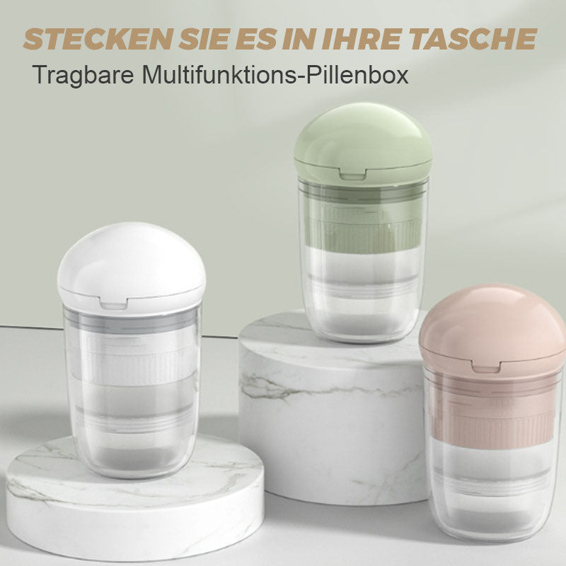 Tragbare, multifunktionale 4-in-1-Medizinbox