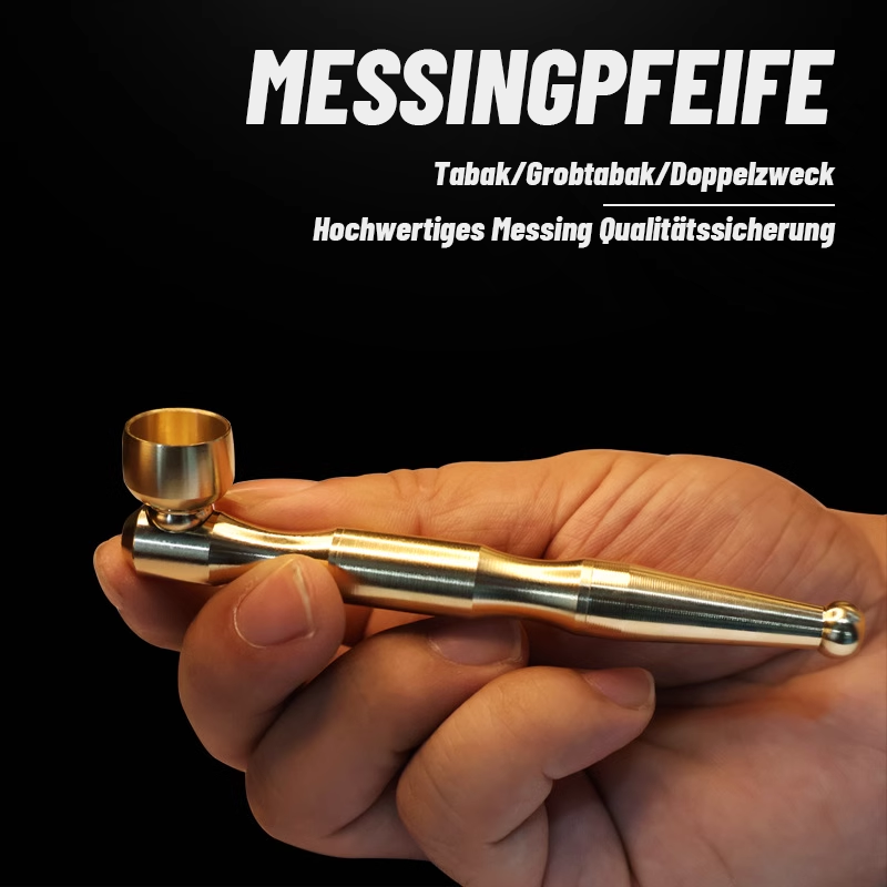 Abnehmbares Messingrohr/Brass cigarette holder