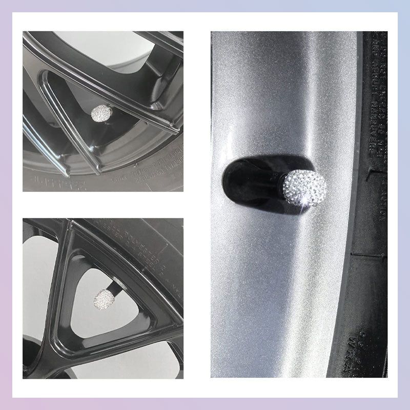 Car Diamond Valve Cap