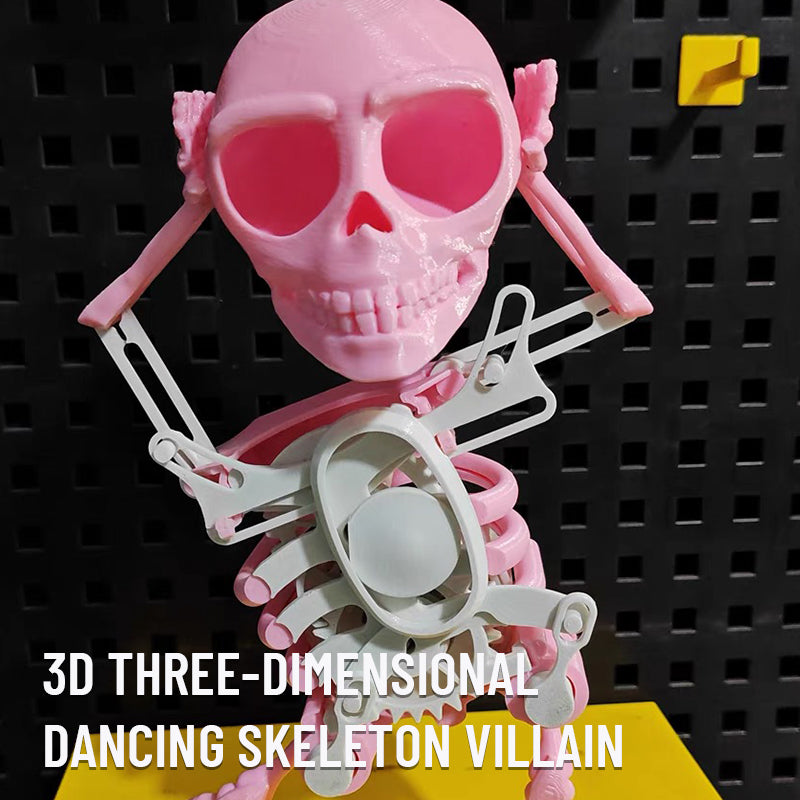 Dancing 3D Skeleton Man