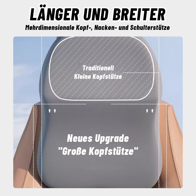 Auto-Kopfstützen- und Taillenstützenset/Car headrest and waist support set
