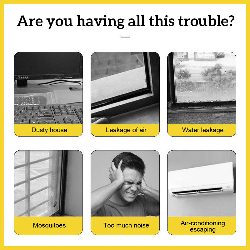 Windproof And Dustproof Sealing Tape For Doors And Windows