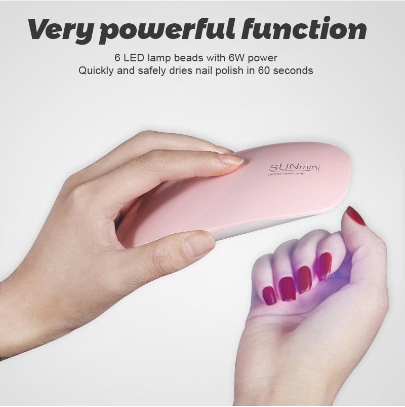 Semi-Cured Gel Nail Patch + UV Lamp