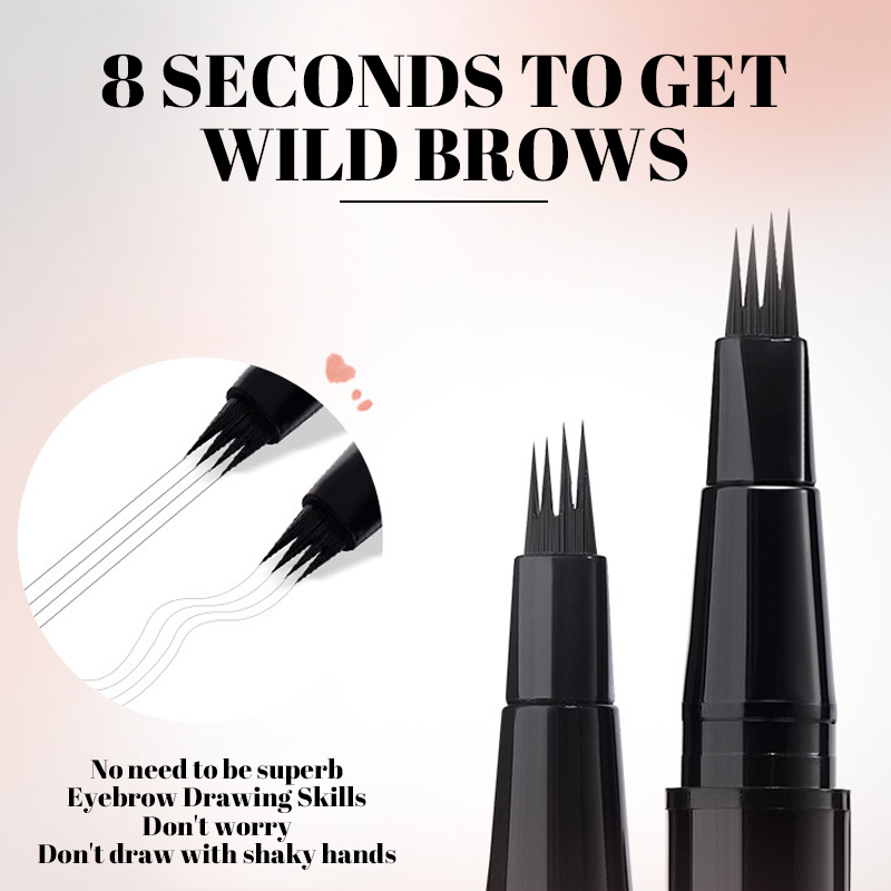 Split-End Waterproof Eyebrow Pencil