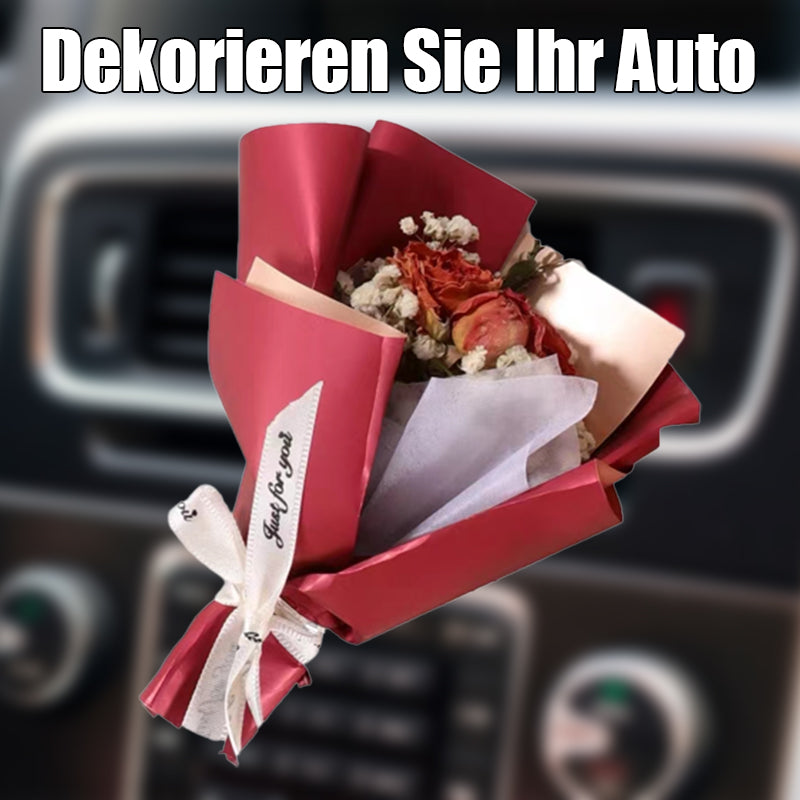 Auto dekorative Trockenblumen-Aromatherapie（2er-Pack）/Dried flower aromatherapy for car air outlet decoration
