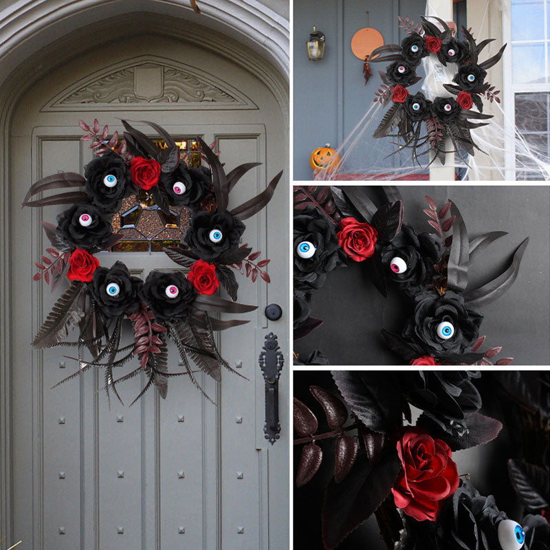 Halloween Rose Eyeball Dead Branch Garland
