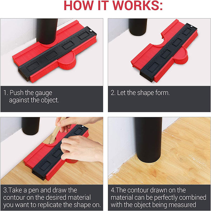 Irregular Contour Ruler