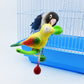 Parrot Cage Corner Stand Standing Toy Supplies