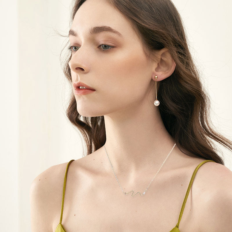 Sterling Silver Snake Necklace