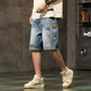 Men'S Loose Ripped Denim Shorts