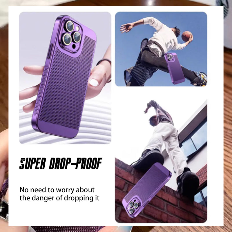 Electroplating Heat Dissipation Phone Case