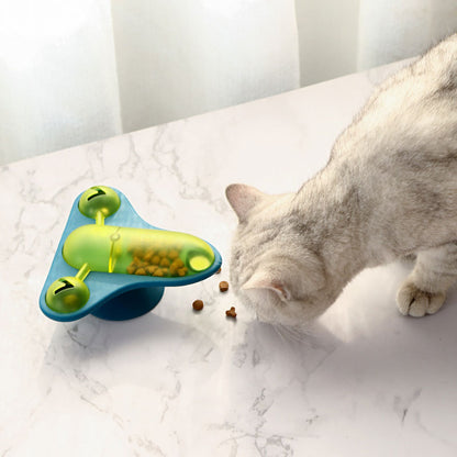 Pet Rotating Airplane Leakage Toy