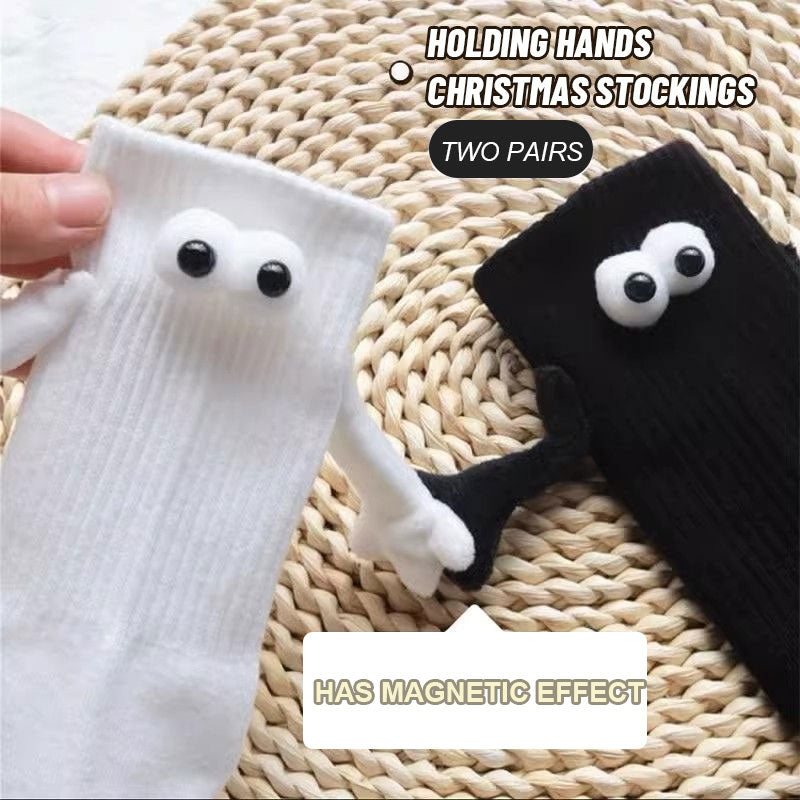 Holding Hands Christmas Stockings