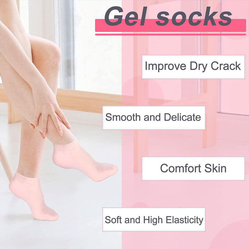 Exfoliating Silicone Beach Socks-Rejuvenate your feet! 👣💕