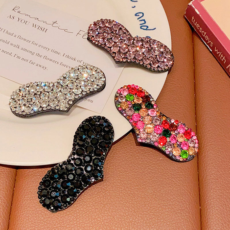 Diamond Heart Broken Hair Clip