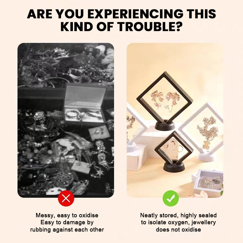 PE Transparent Suspended Display Stand