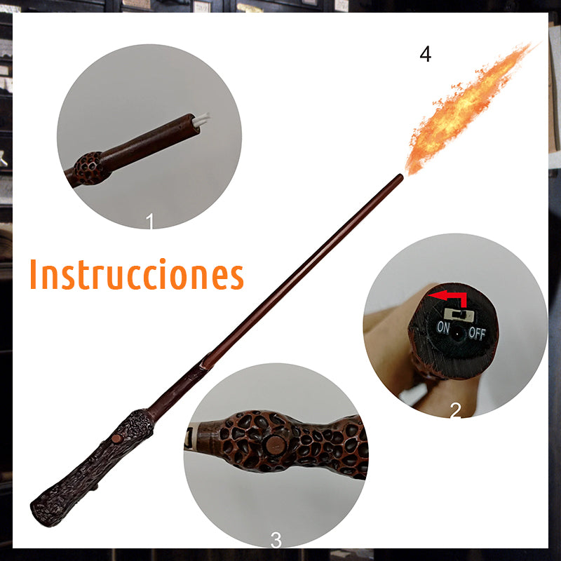 Varita Para Escupir Fuego