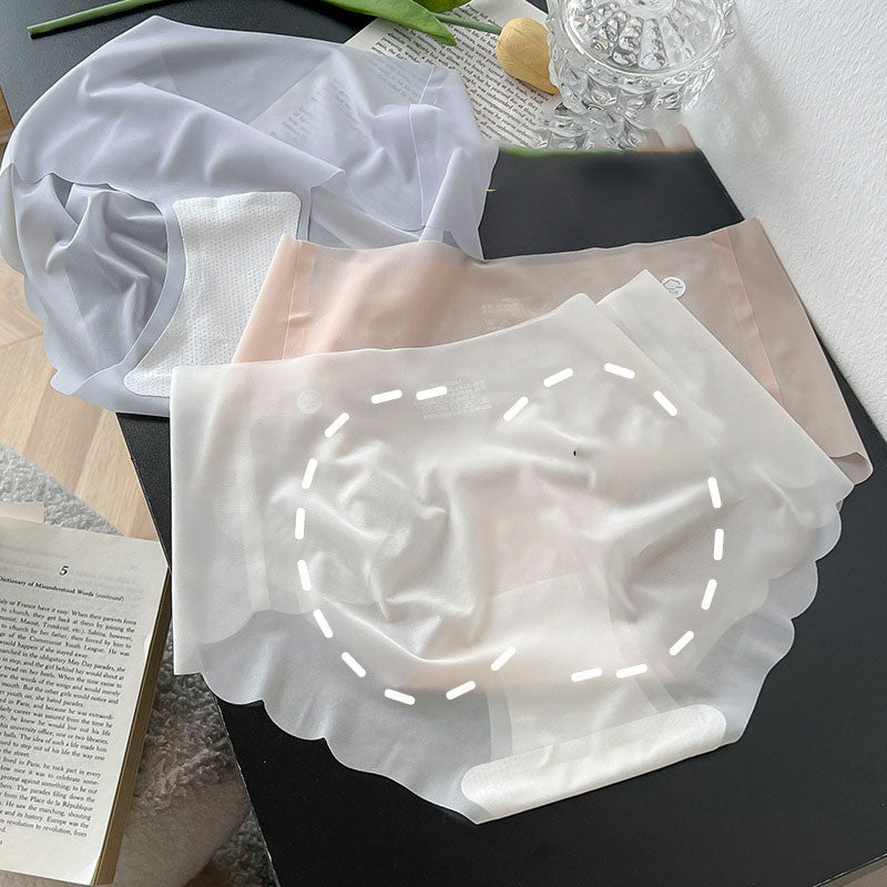 Seamless Ice Silk Underwear