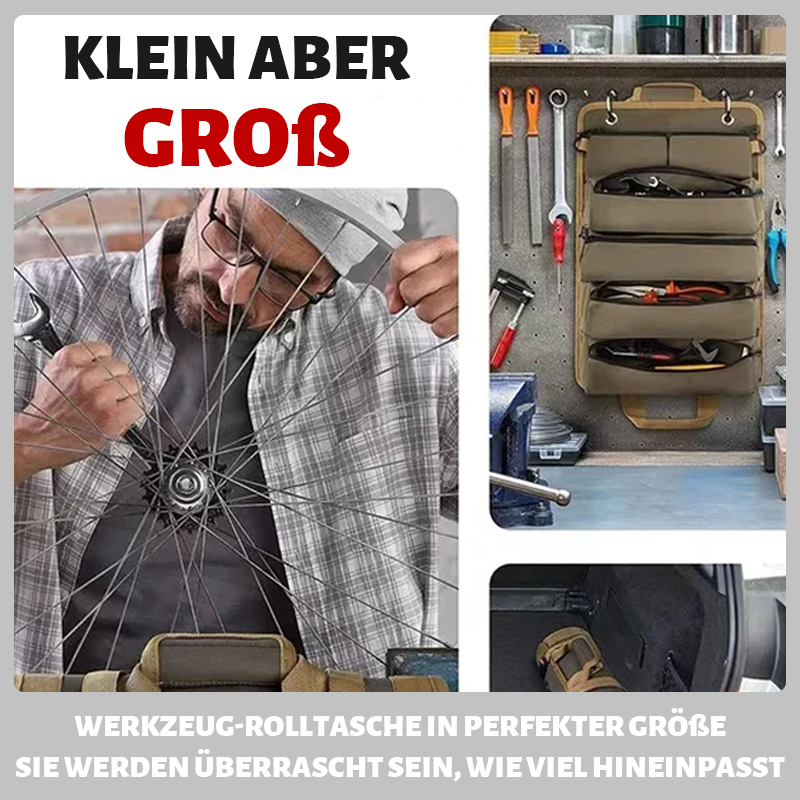 Werkzeug-Rolltaschen-Organisatoren/ Tool Roll Bag Organizers