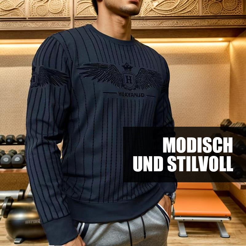 Herrenoberteil mit Flügelprint/Wings print men's top